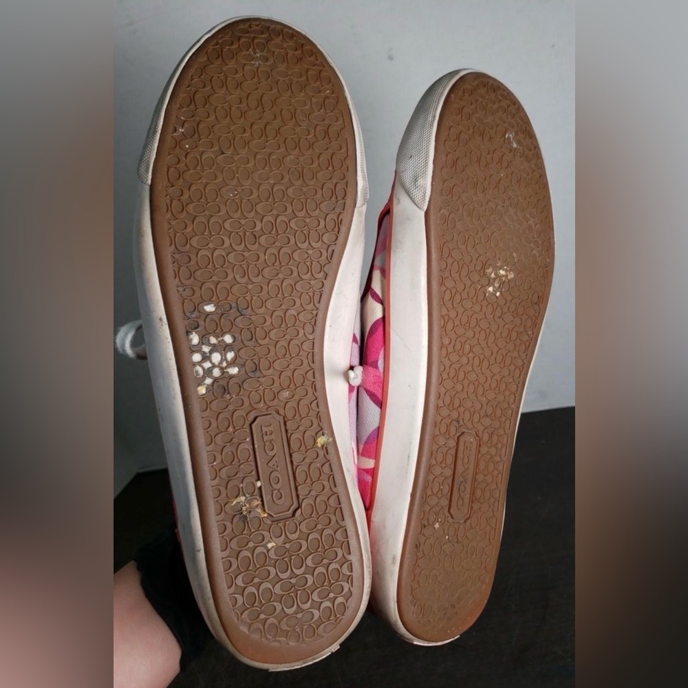 Coach Barrett Vibrant Pink Sneakers Size 11 - Picture 6 of 6